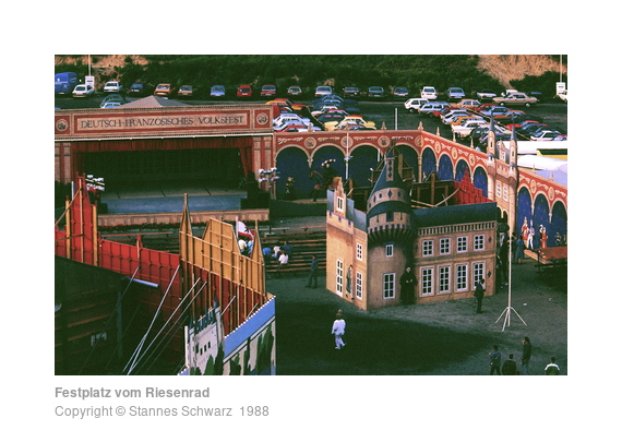 Festplatz vom Riesenrad